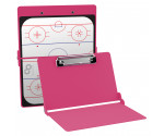 Pink Hockey Clipboard